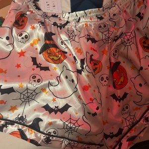 halloween pajama shorts
